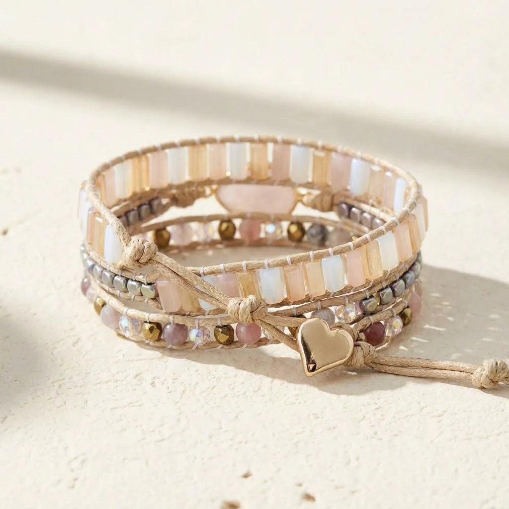 Inner Love Rose Quartz Bracelet - Rose Quartz