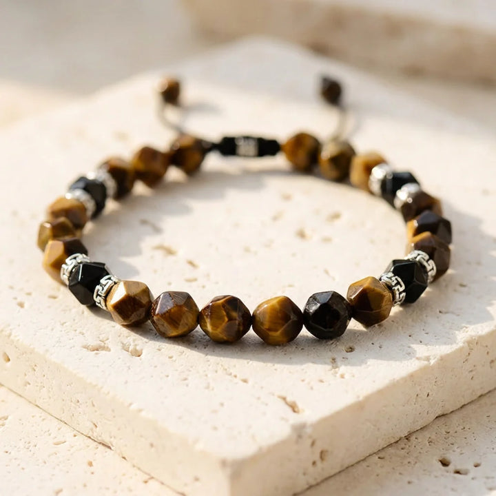 Tiger's Eye Onyx Power Bracelet - Tiger's Eye