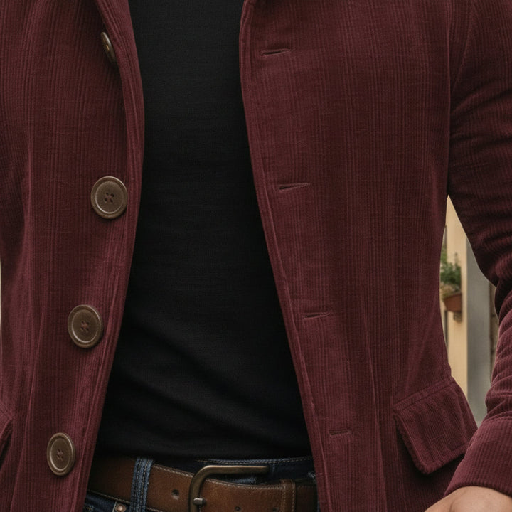 Elegante Corduroy-Jacke