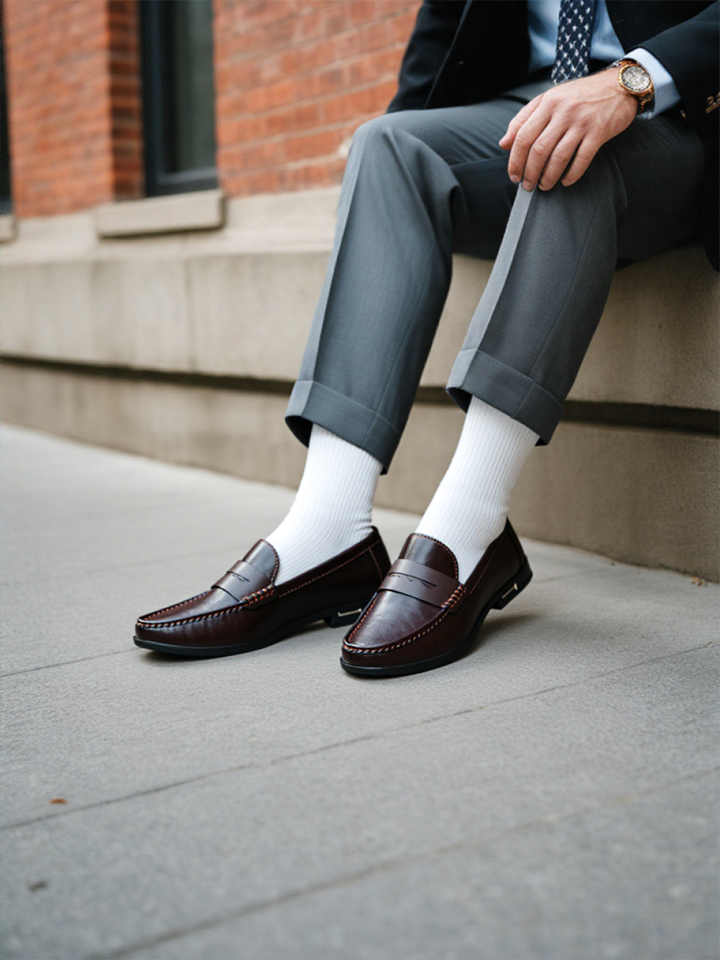 Elegante Premium Leder Loafers