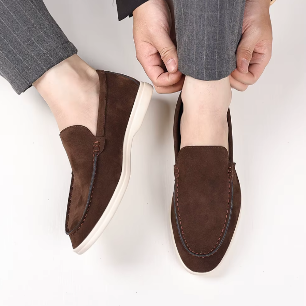 Luxe Wildleder Slipper