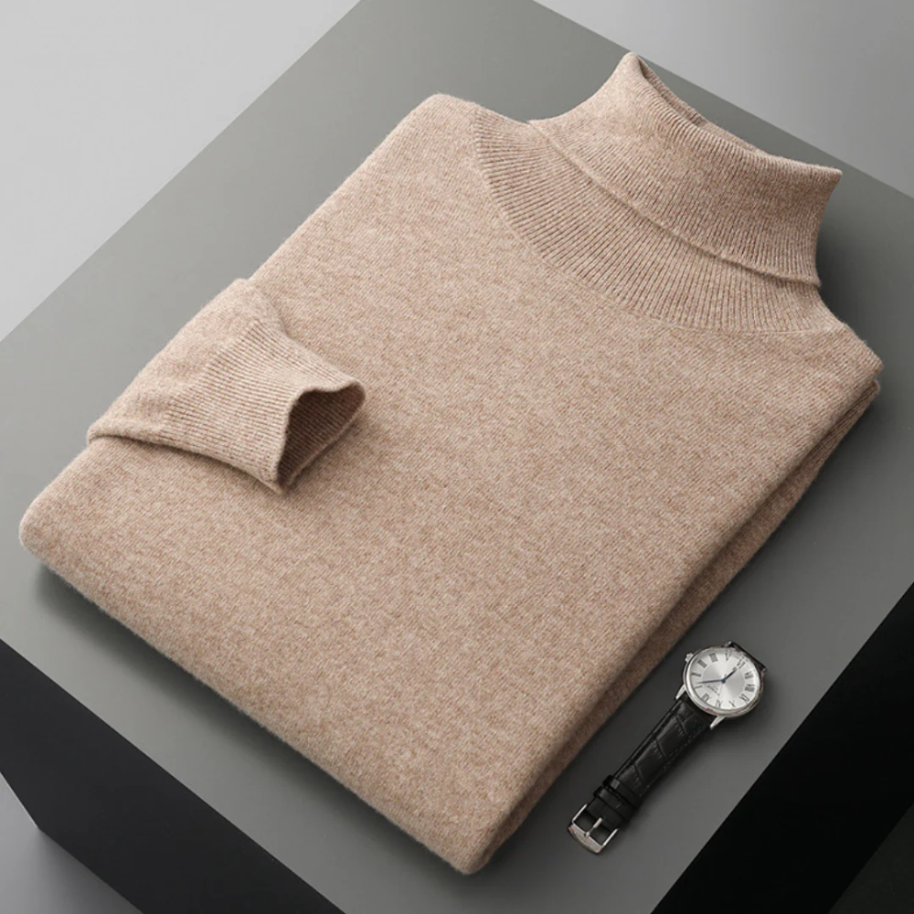 Cagliari Merino-Wolle Rollkragenpullover