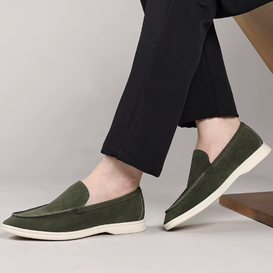 Klassische Wildleder Slipper