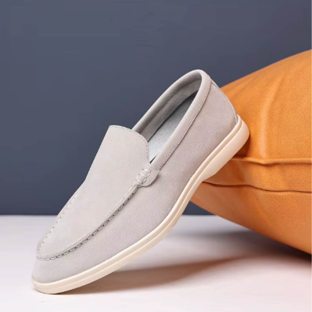 Klassische Wildleder Slipper