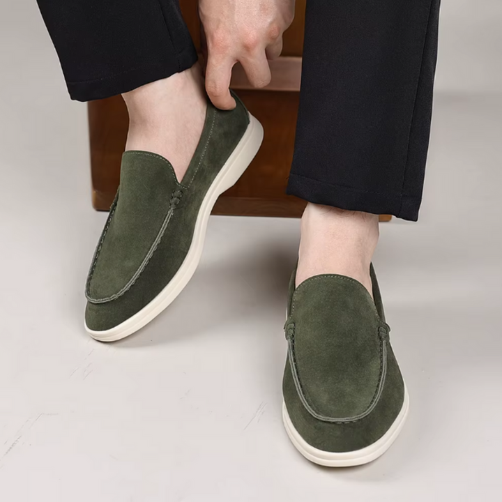 Klassische Wildleder Slipper