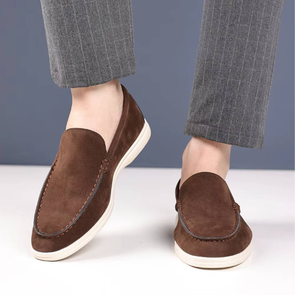 Luxe Wildleder Slipper