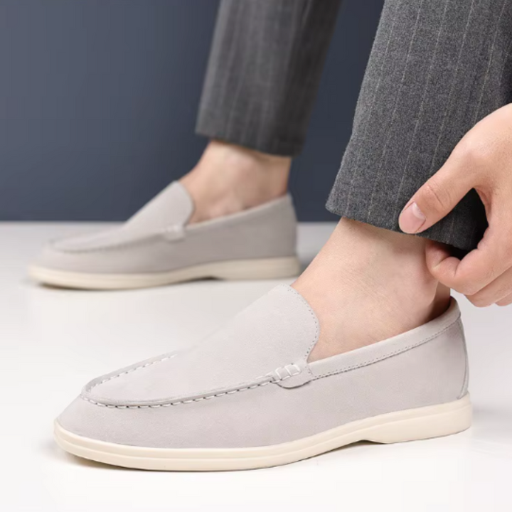 Klassische Wildleder Slipper