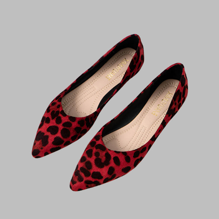 Valeria – Rote Flecken Ballerinas