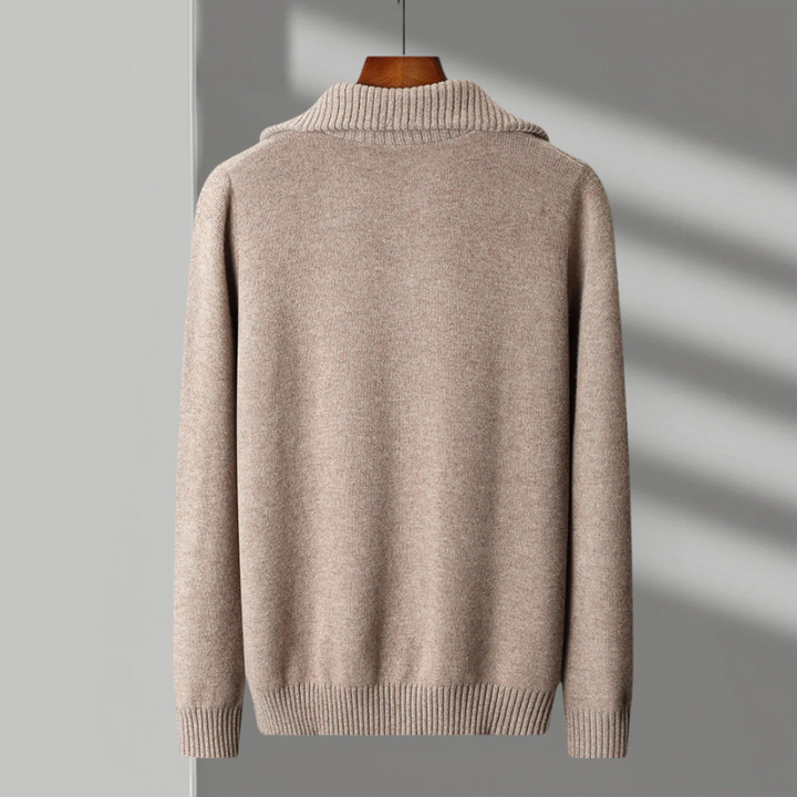 Taranto Merino Woll Zip Pullover