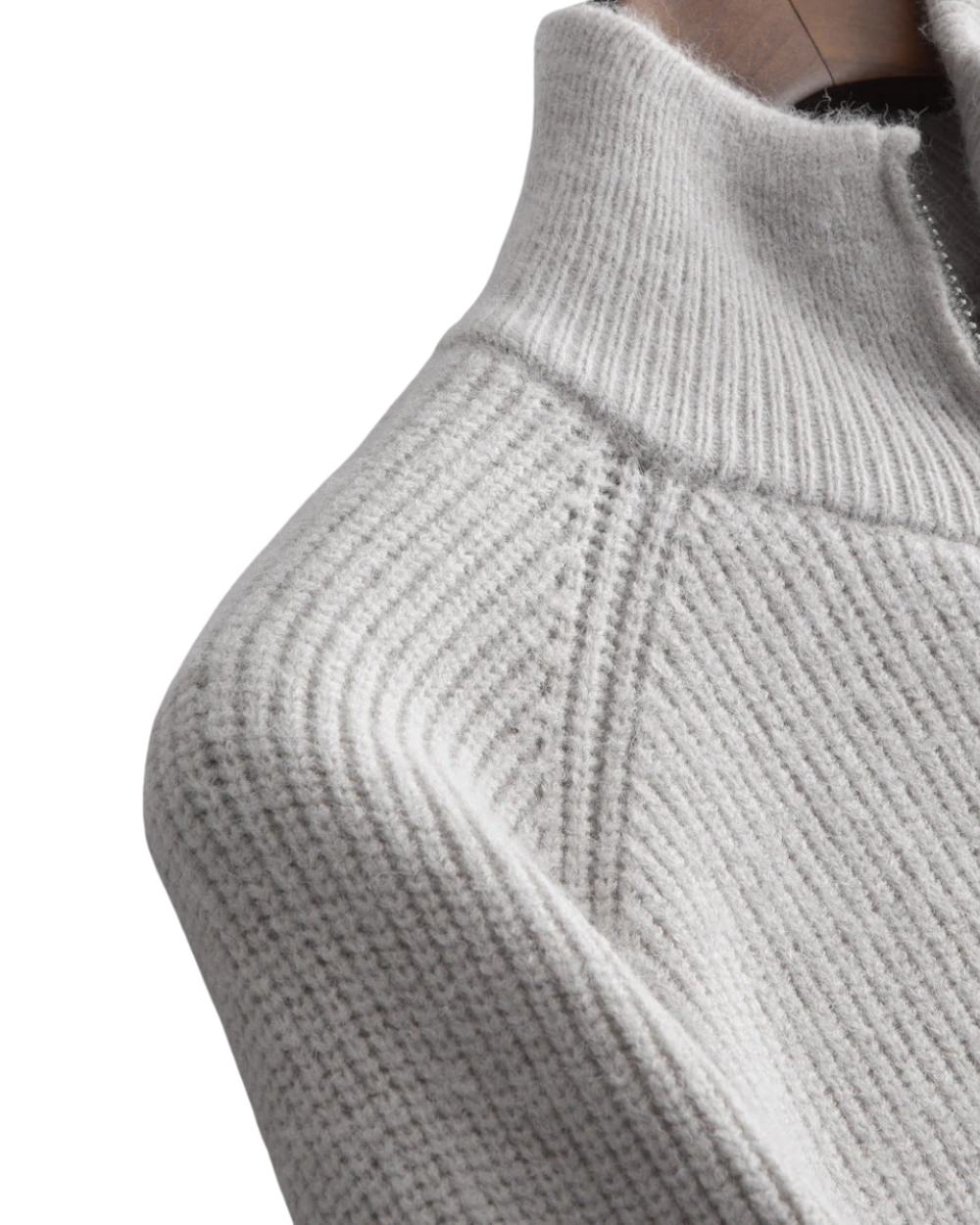 Four Seasons Merino Wollweste mit Reißverschluss