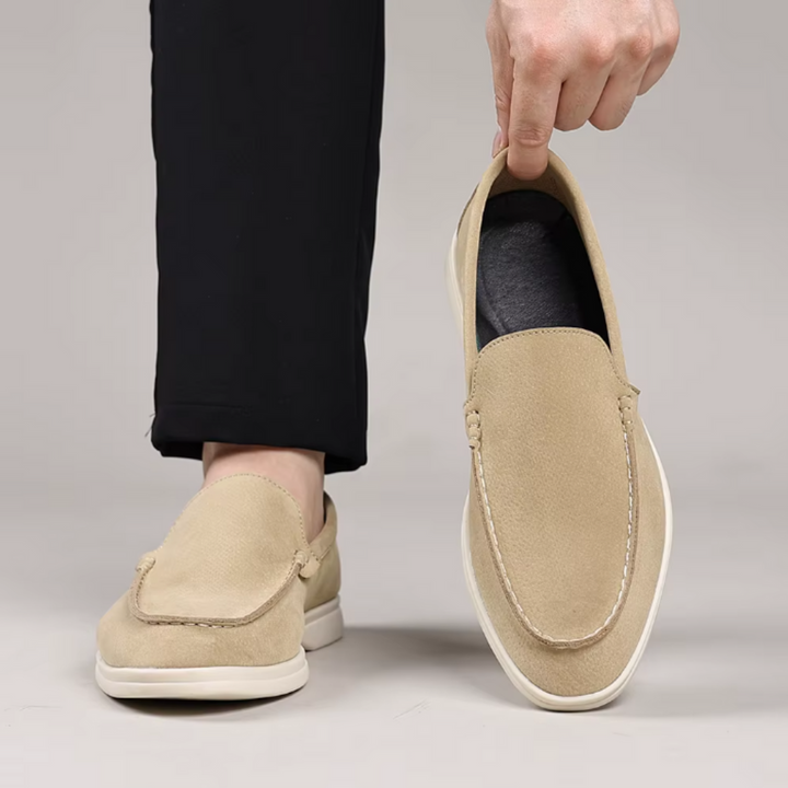 Klassische Wildleder Slipper