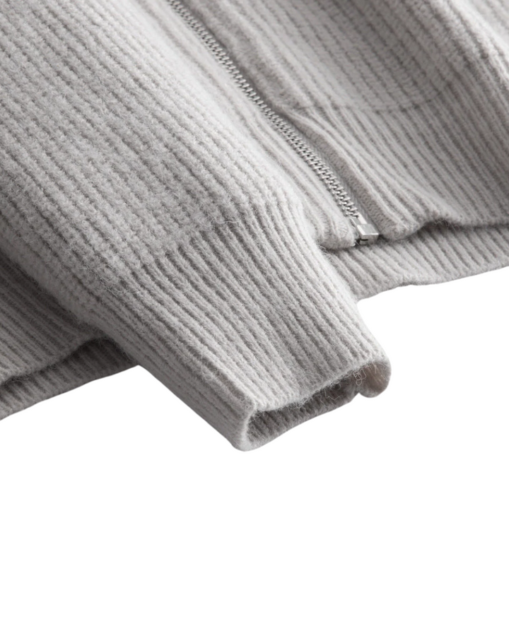 Four Seasons Merino Wollweste mit Reißverschluss