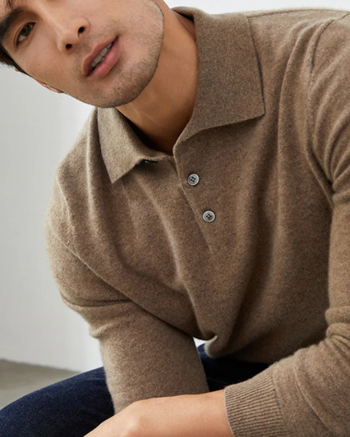 Ponza Kaschmir Polo Pullover
