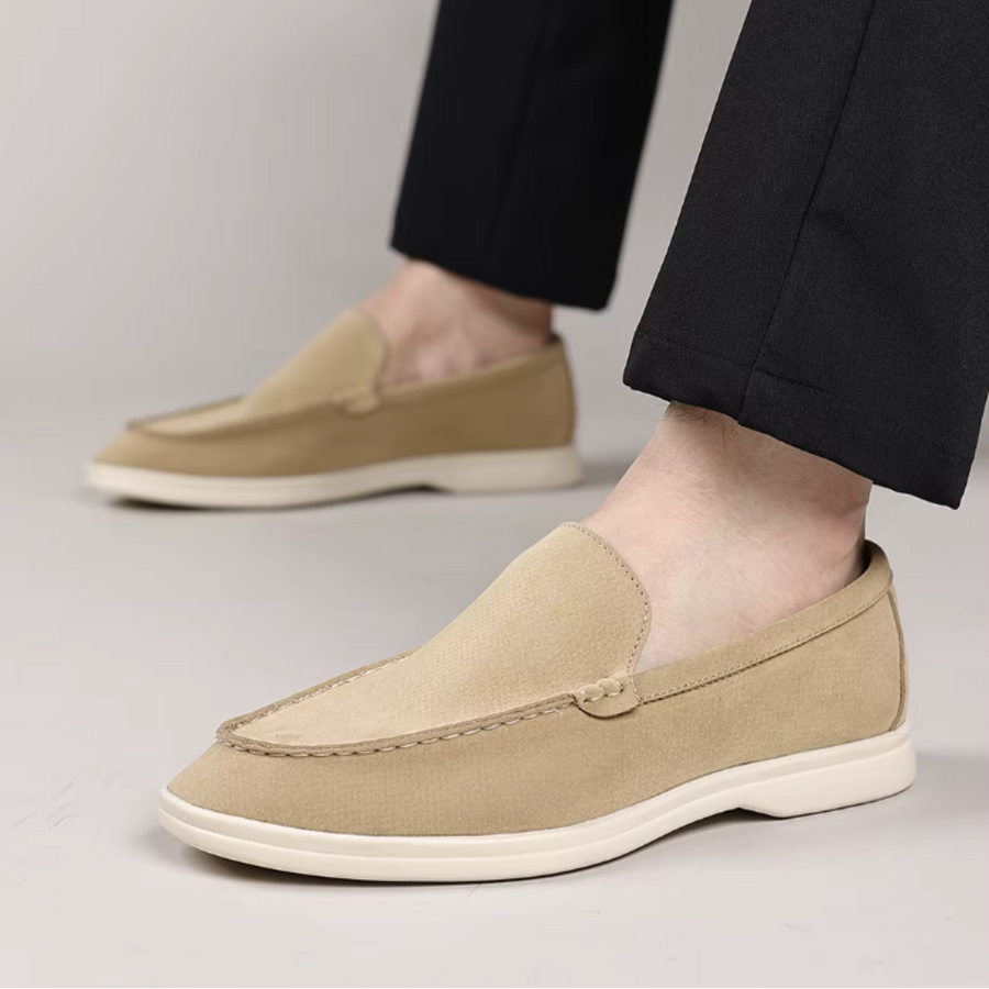 Klassische Wildleder Slipper