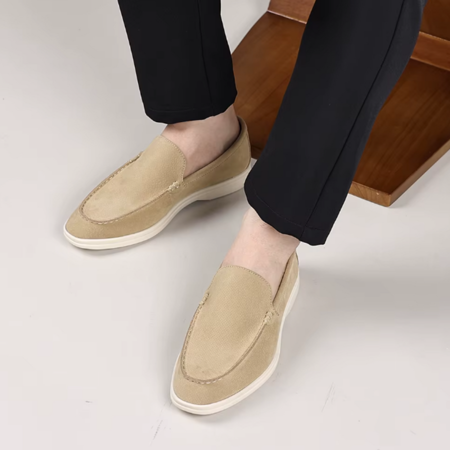 Klassische Wildleder Slipper
