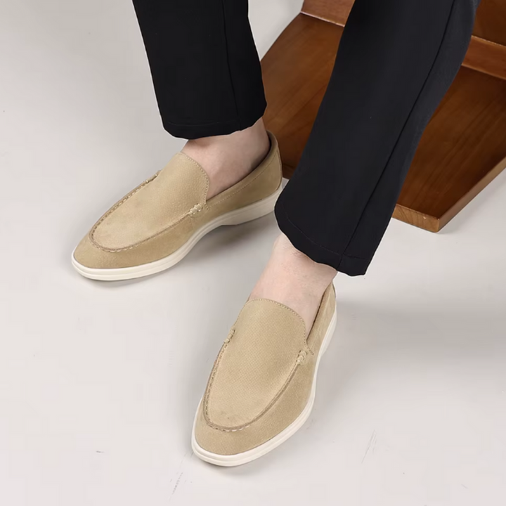 Klassische Wildleder Slipper