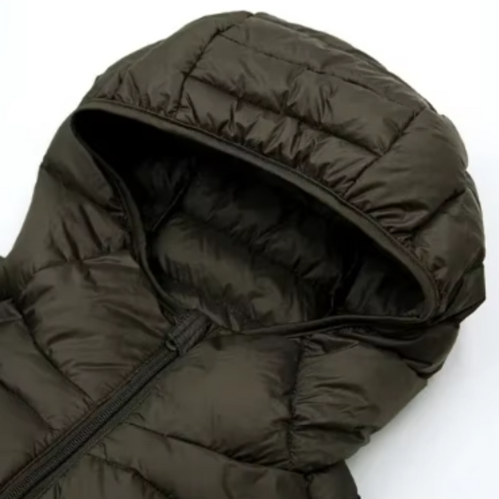 Leichte Daunenjacke mit Entendaunen