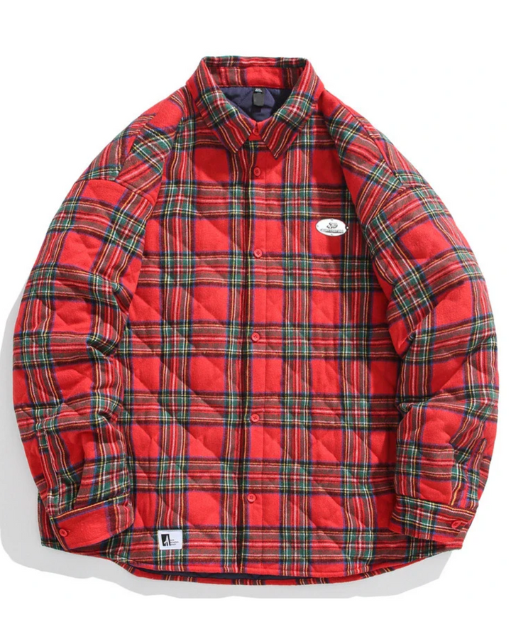 Vintage Baumwoll gepolsterte Jacke