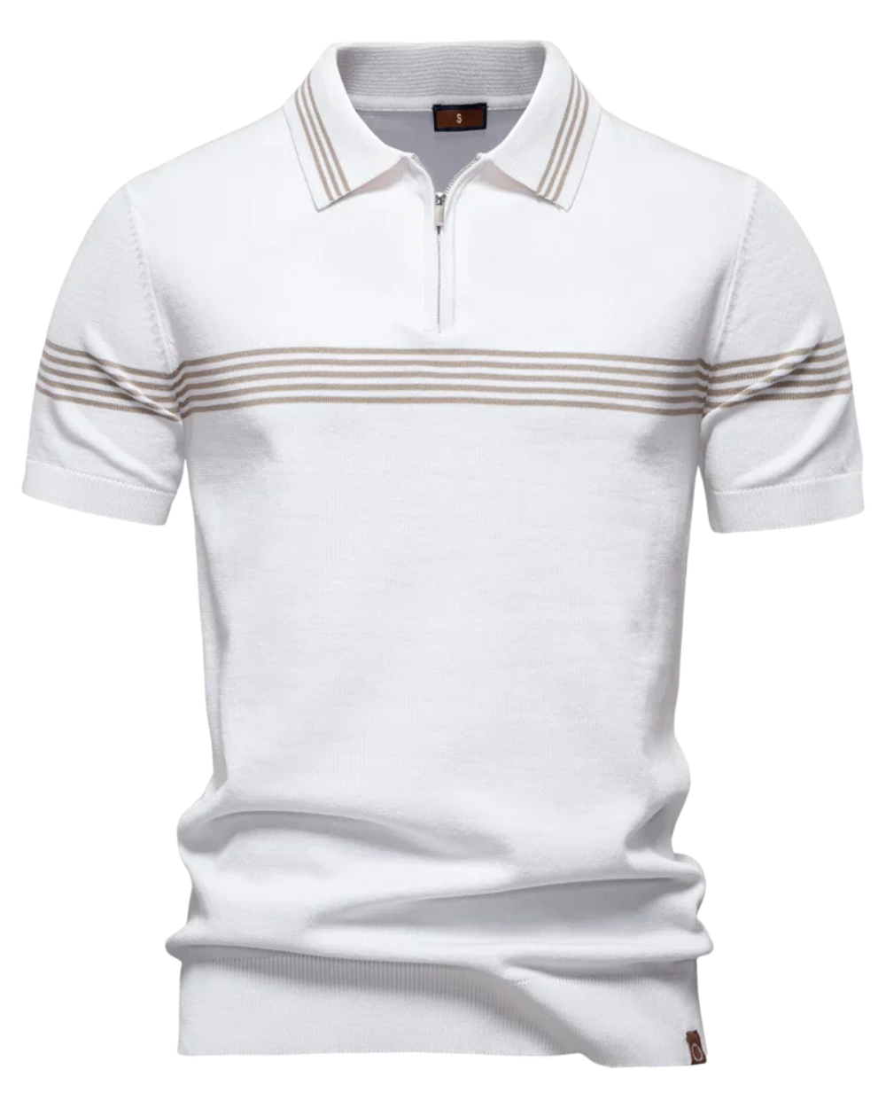 Poloshirt mit Streifen