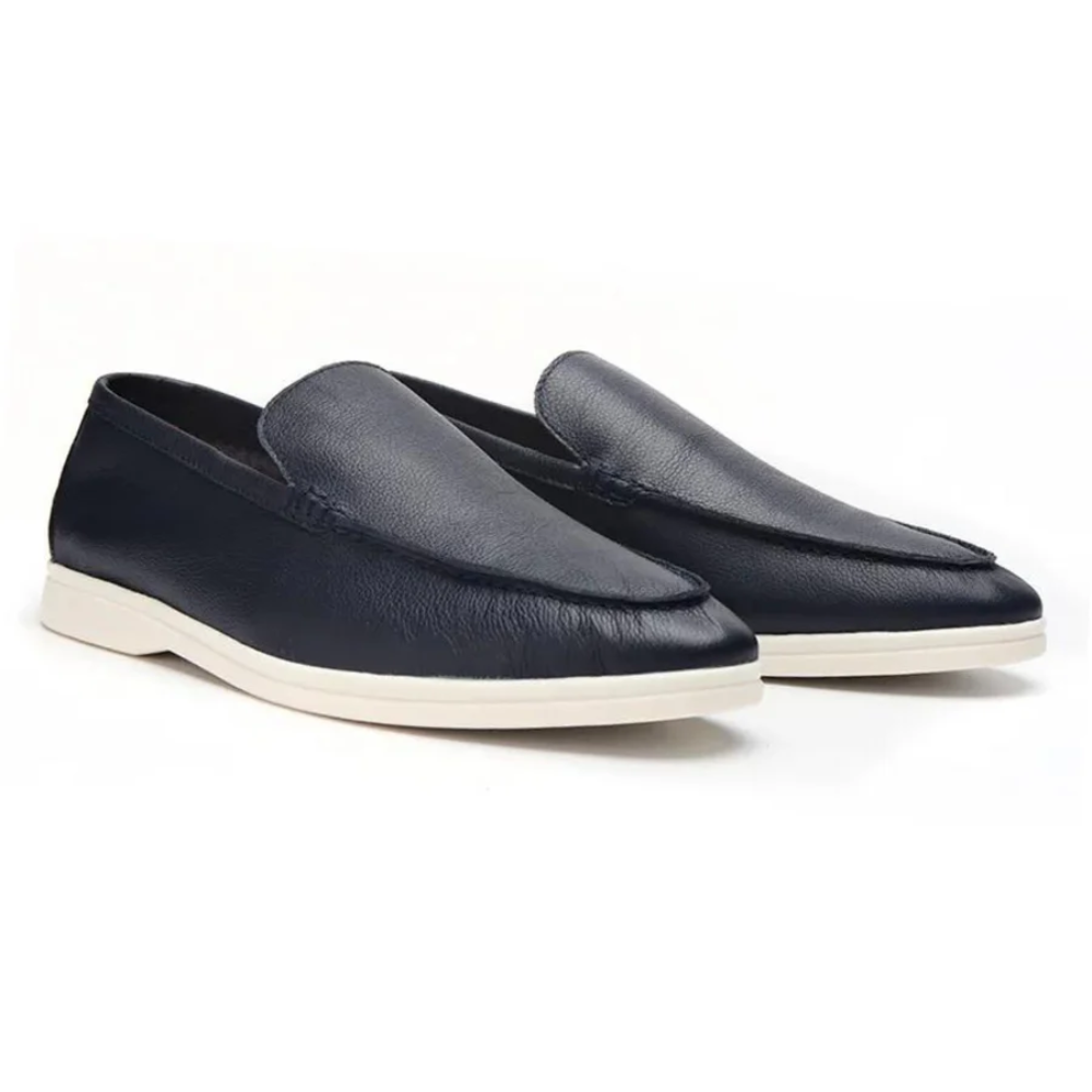Loafer aus Rindleder