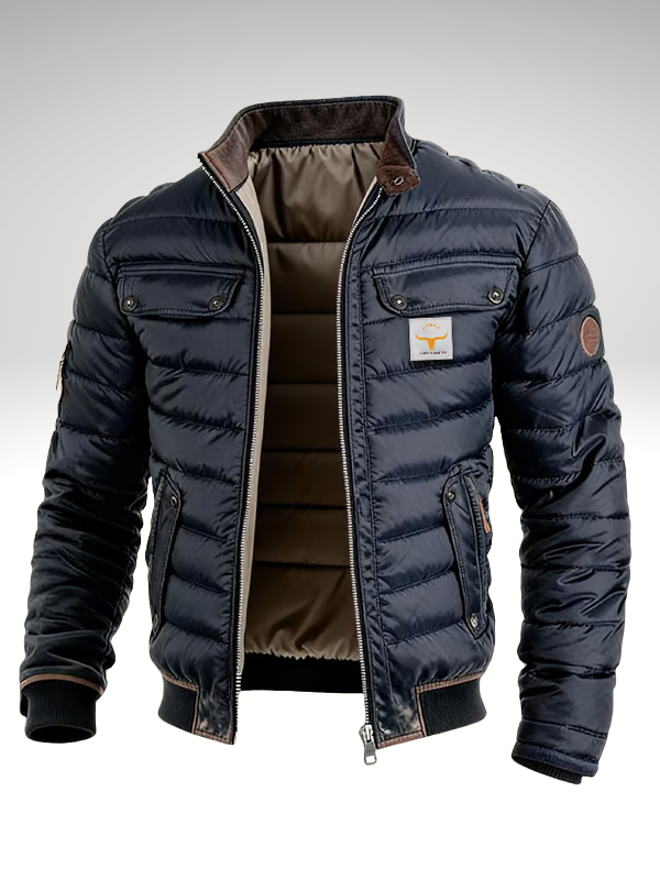 Elegante gepolsterte Jacke für die Stadt