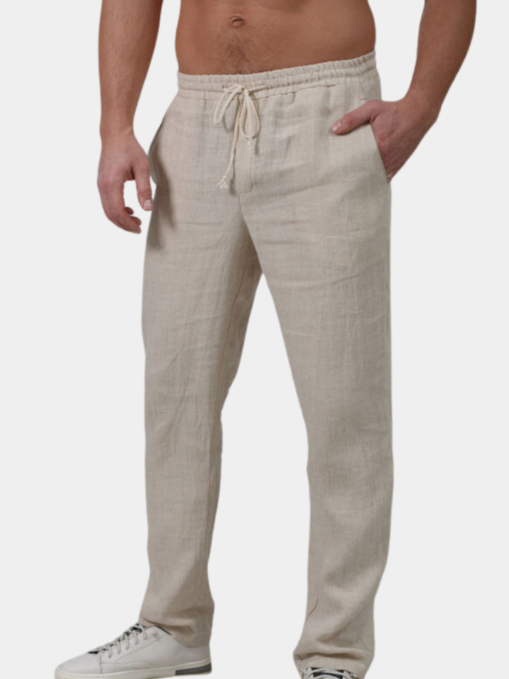 Elegante Leinenhose