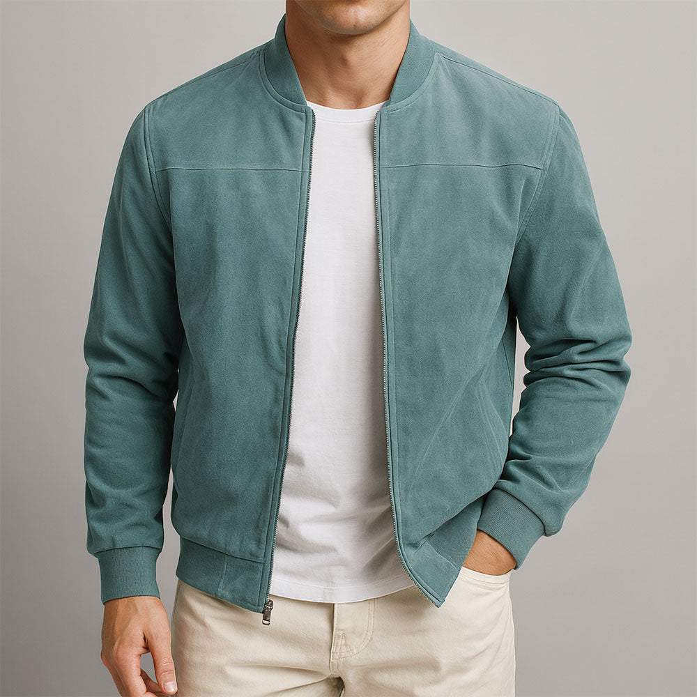 Elegante Wildlederjacke