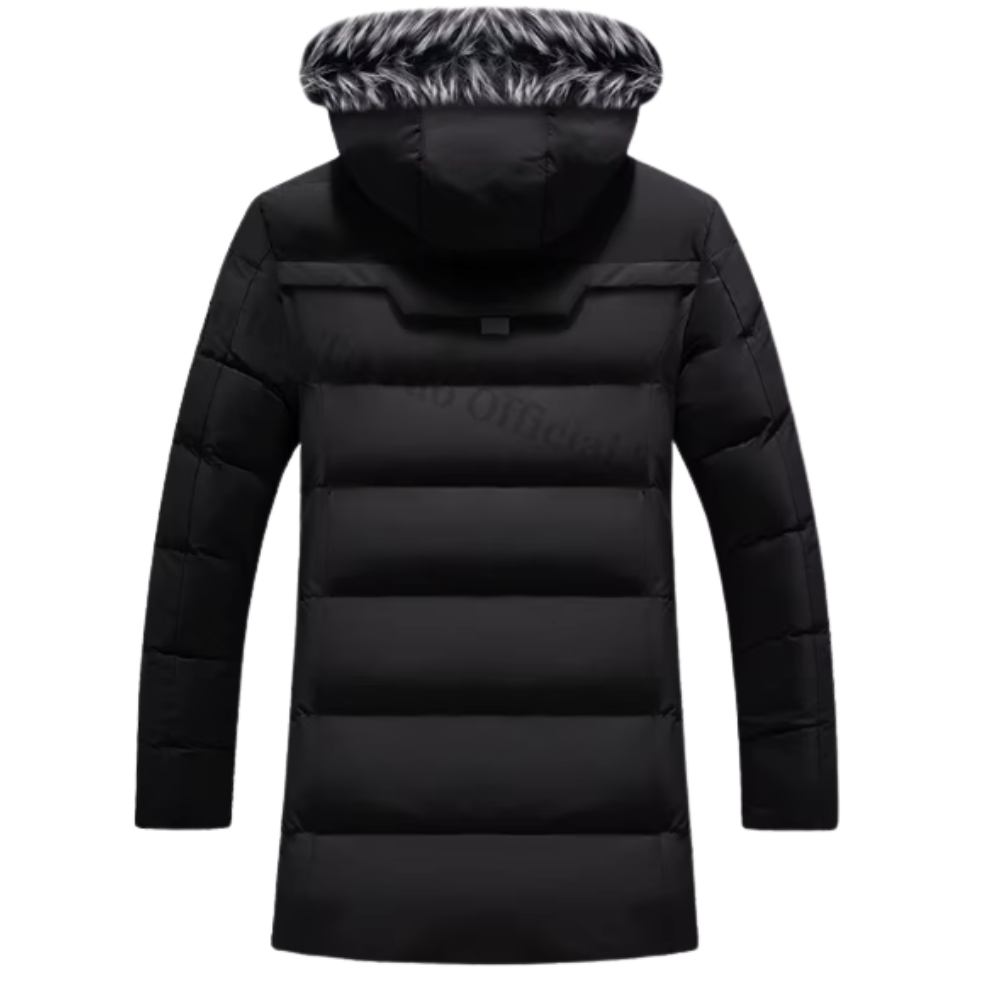 Elegante winddichte Parkajacke