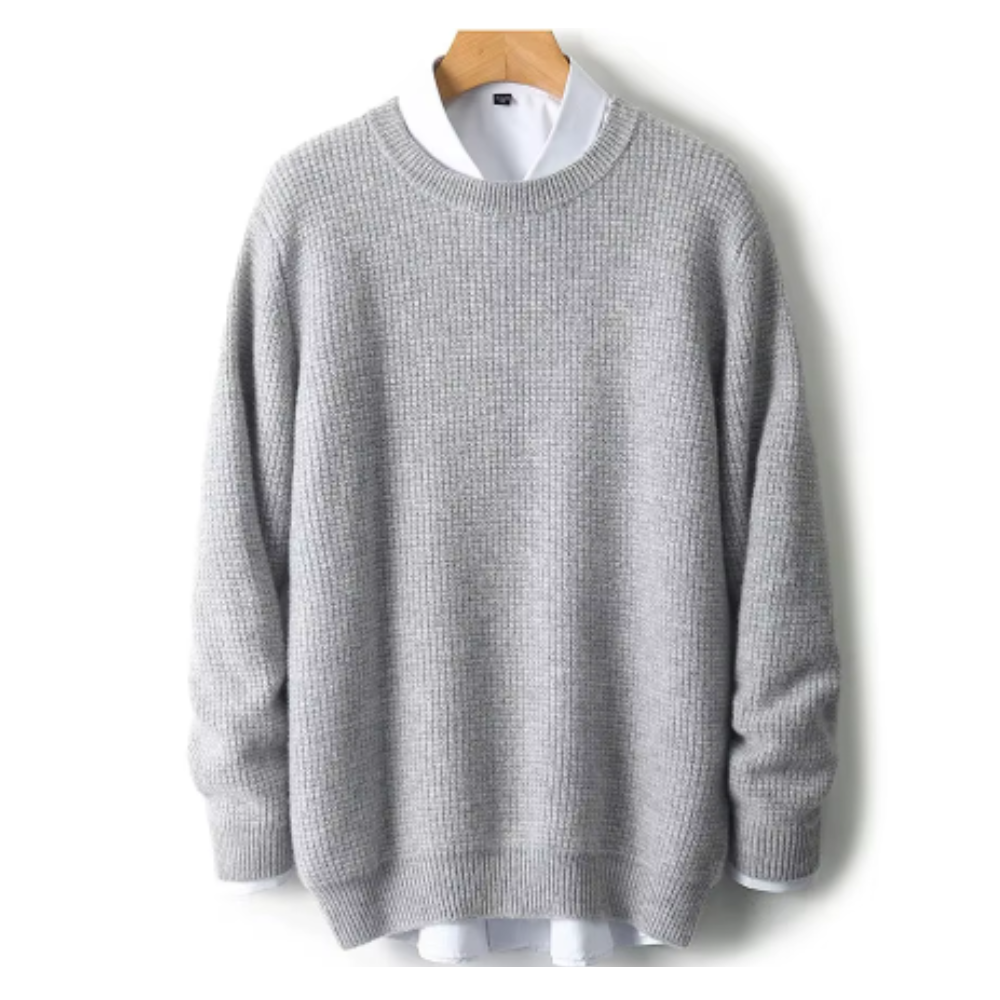 Eleganter Cashmere Strickpullover