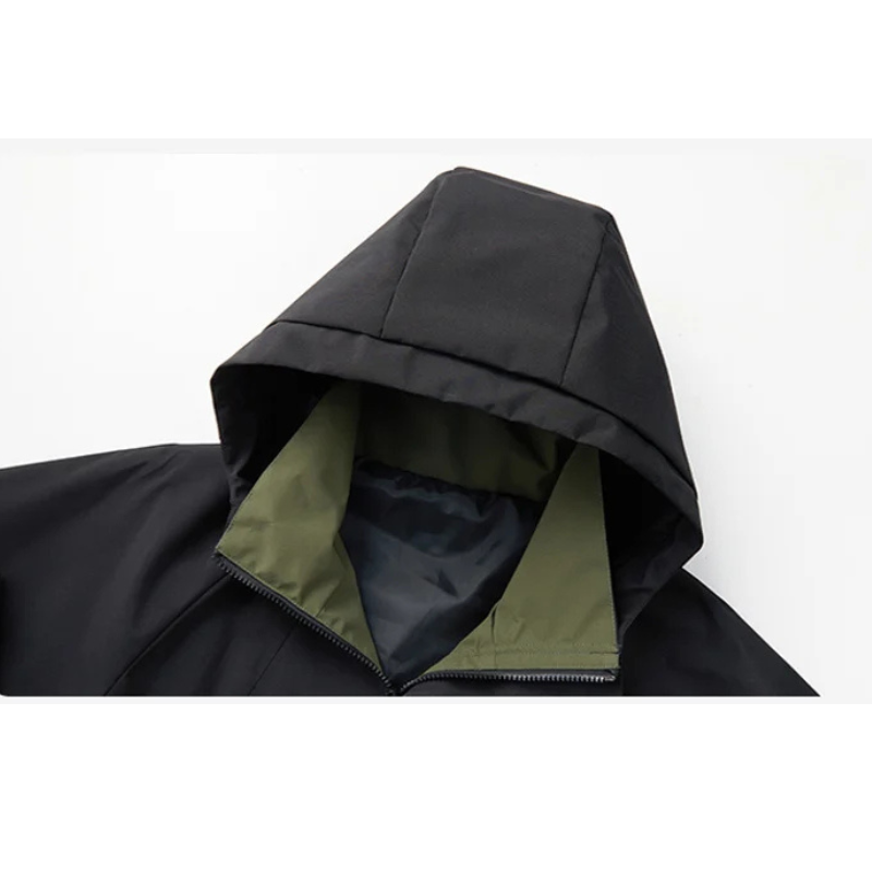 Elegante Tech Shell-Jacke