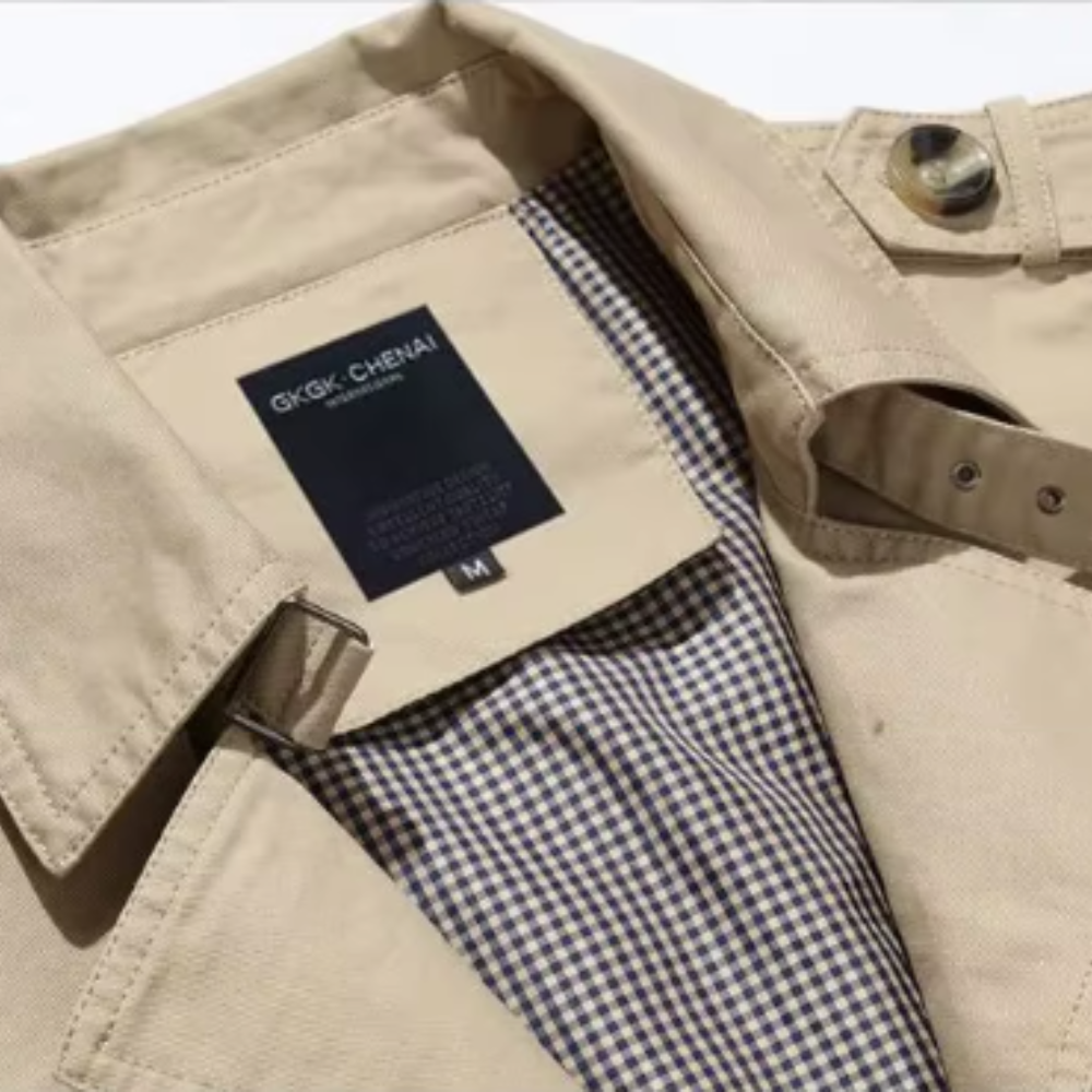 Winddichtes Baumwolljacke