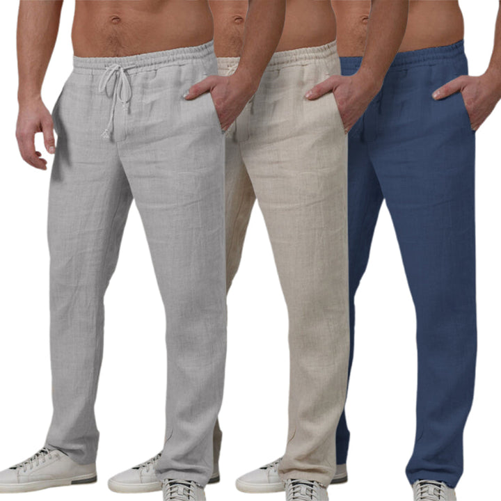 Elegante Leinenhose