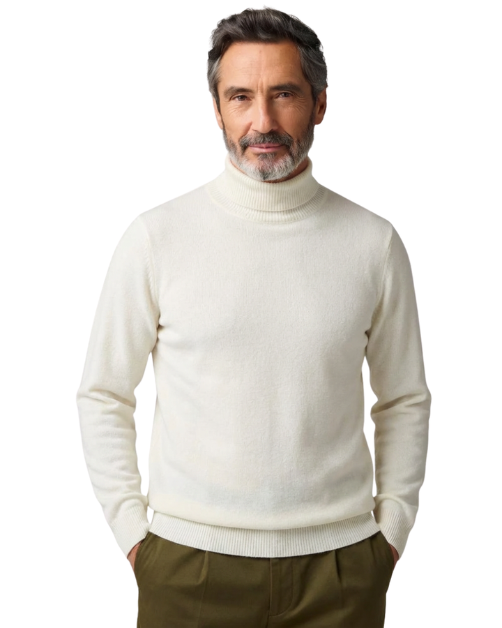 Monaco Merinowolle Rollkragenpullover