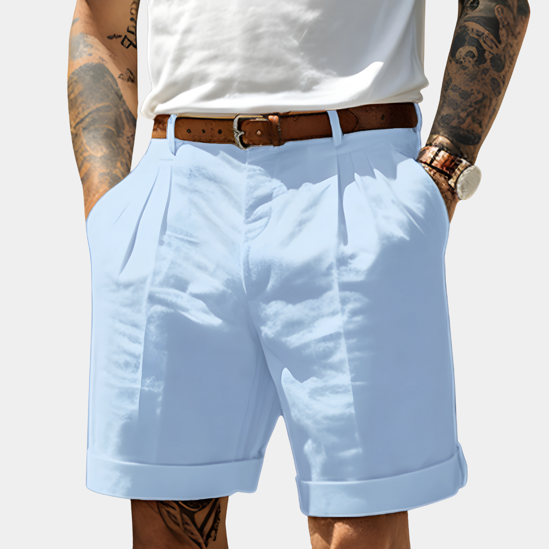 Lässige Baumwollkurze Hose