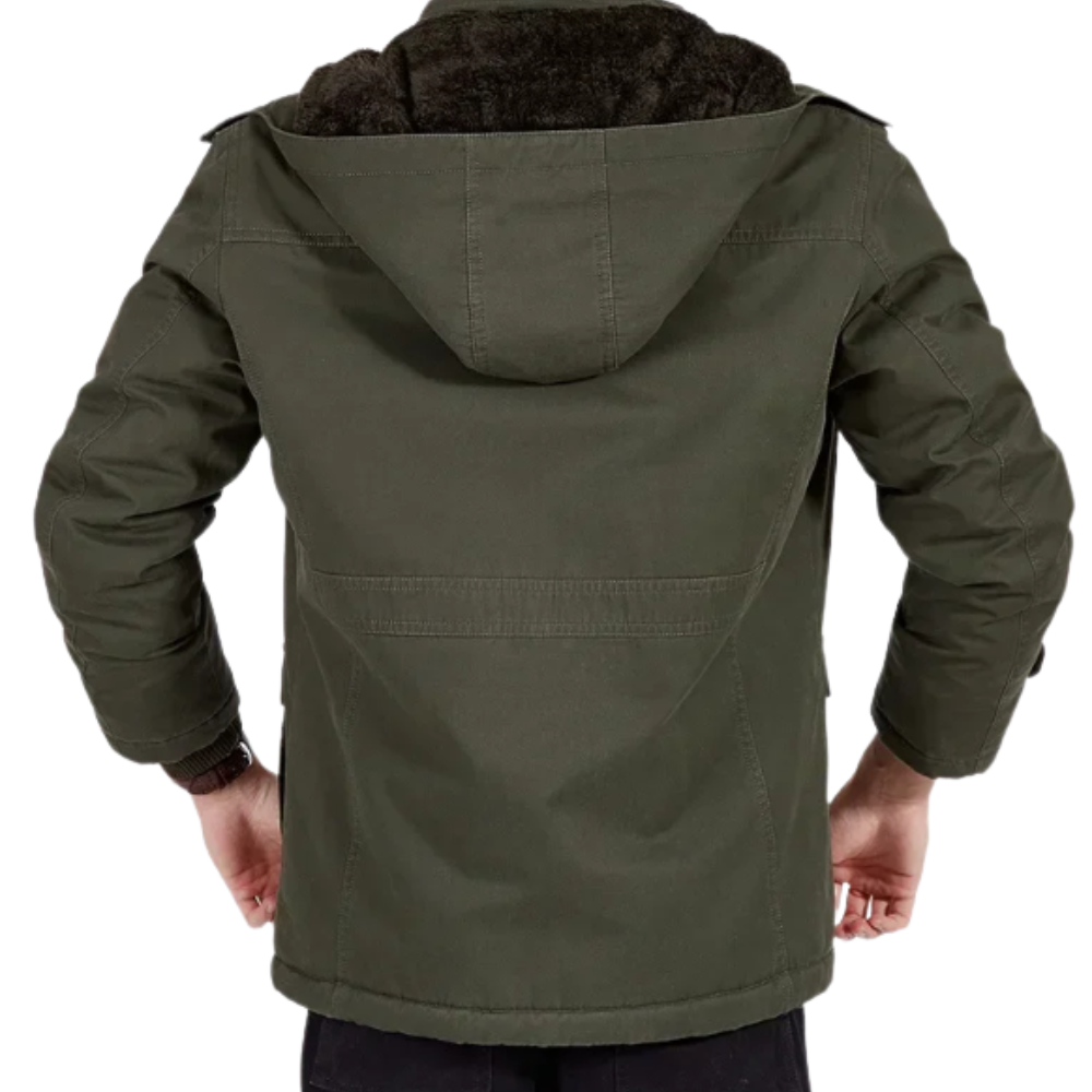 Elegante gewatteerte Bomberjacke