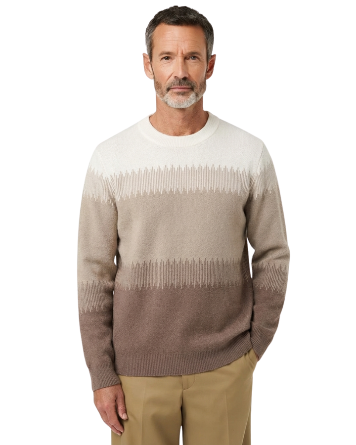 Merinowolle Herrenpullover