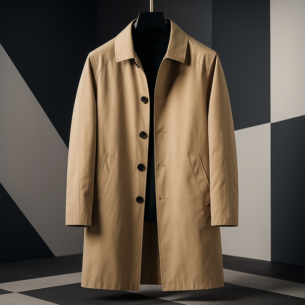 Eleganter Herren-Trenchcoat