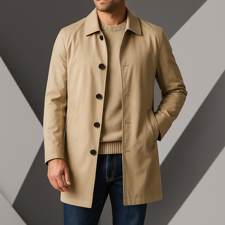 Eleganter Herren-Trenchcoat
