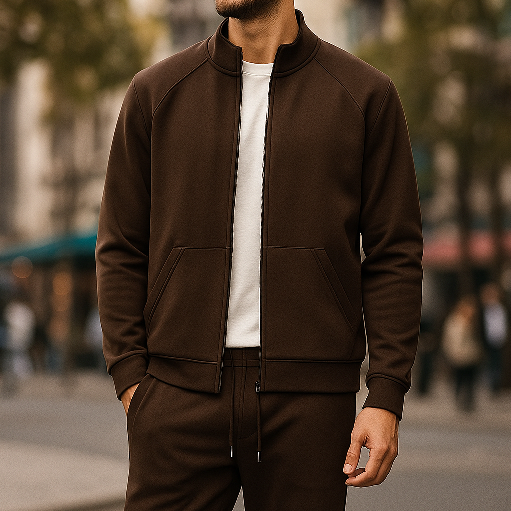 Eleganter maßgeschneiderter Trainingsanzug