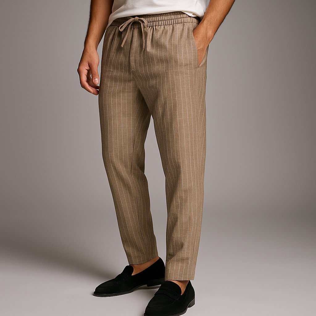 Elegante Leinenhose
