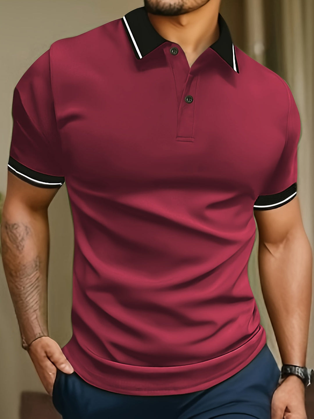 Lässiges Poloshirt