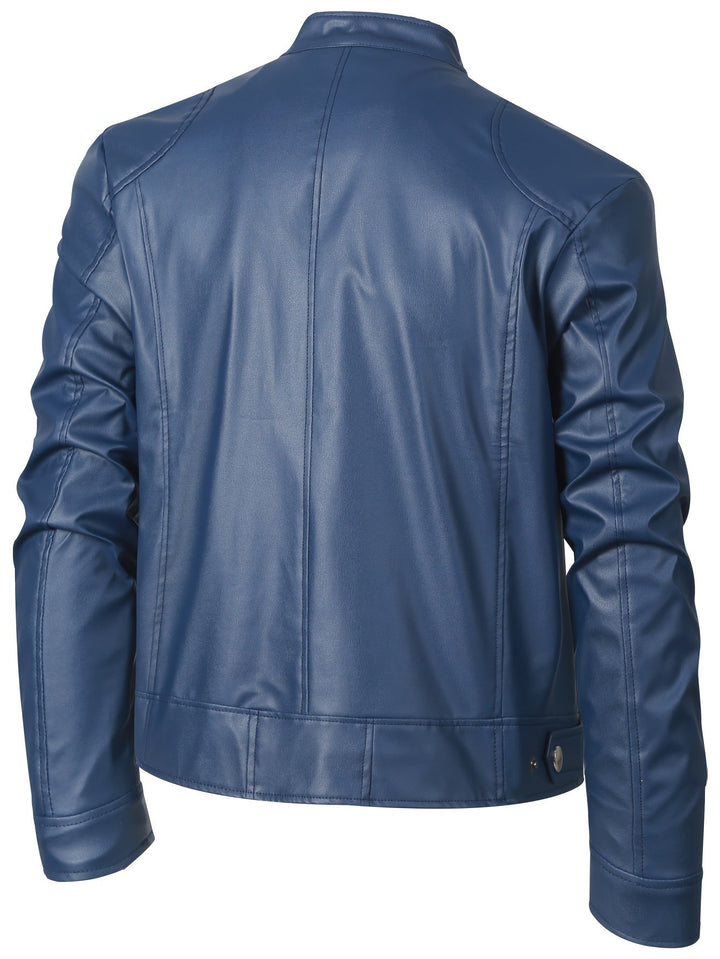Lässige Lederjacke