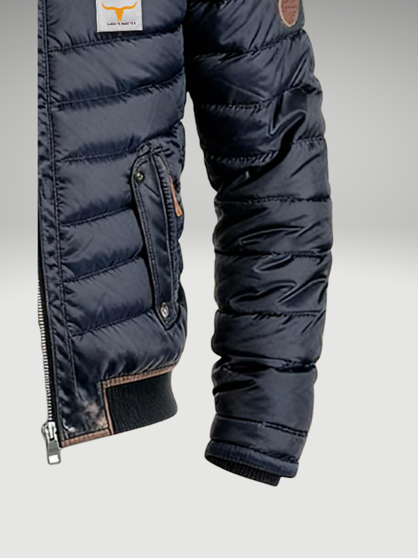 Elegante gepolsterte Jacke für die Stadt