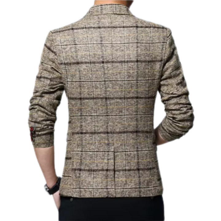 Eleganter karierten Blazer
