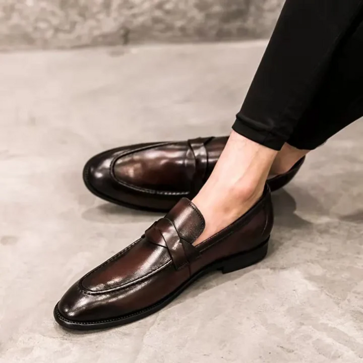 Schicke Leder Loafers