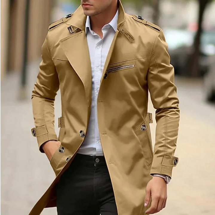 Eleganter Herren-Trenchcoat