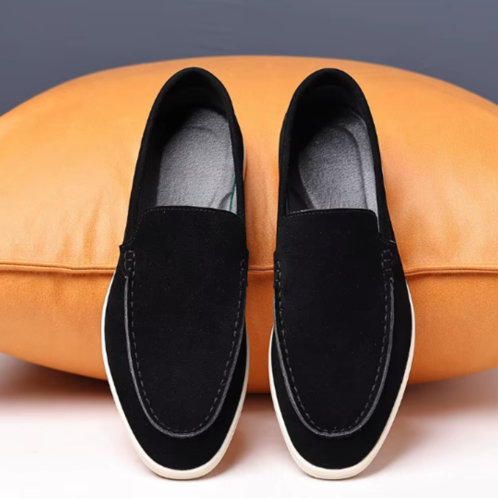 Klassische Wildleder Slipper