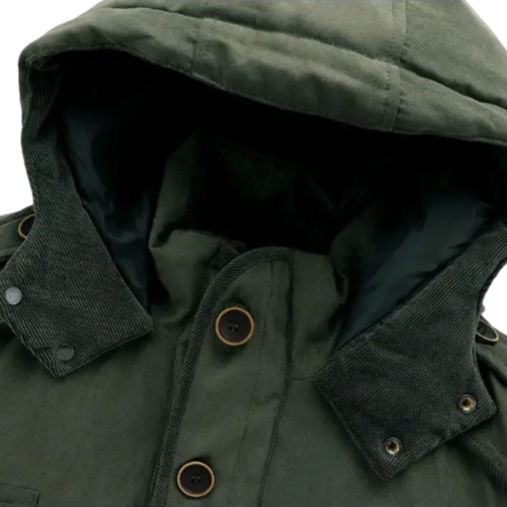 Elegante wattierte Jacke für draußen