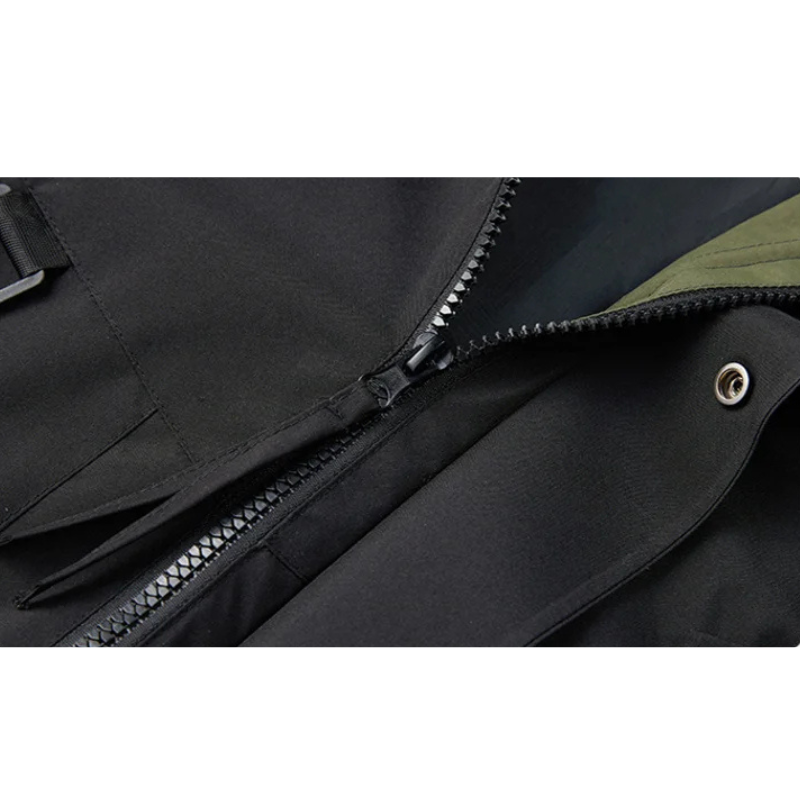 Elegante Tech Shell-Jacke