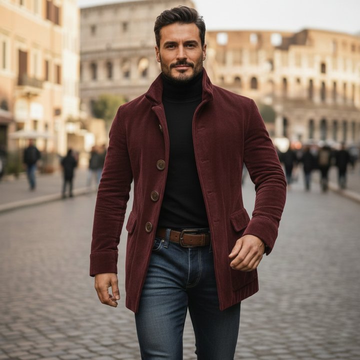 Elegante Corduroy-Jacke